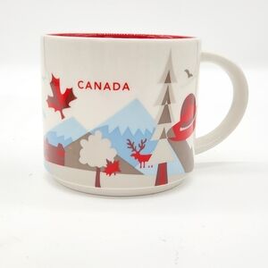 Starbucks Canada You Are Here Collection 14 Oz. Coffee Mug Cup 2015